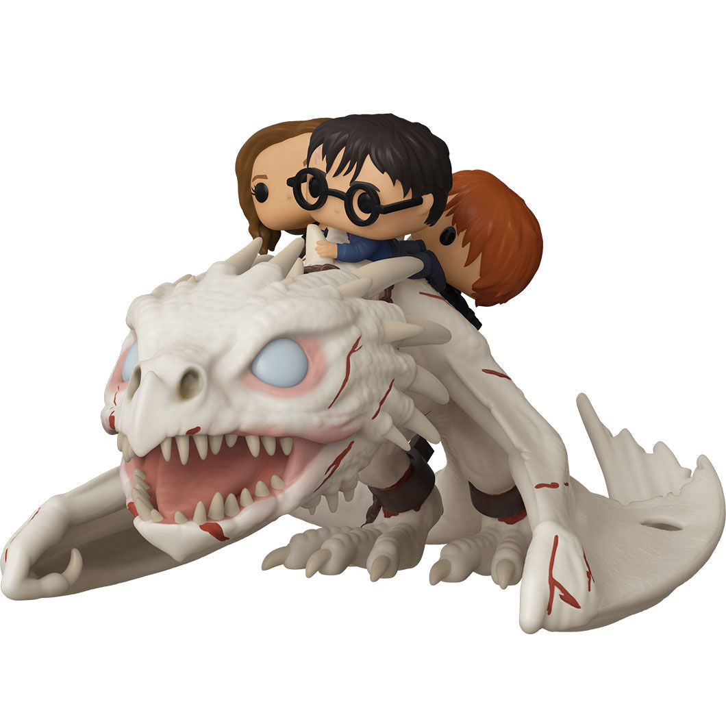 Funko POP! Movies Harry Potter Gringotts Dragon with Harry, Ron and Hermione #93