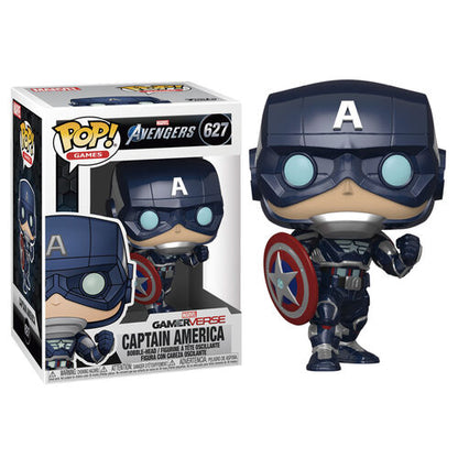 Funko Pop! Marvel Avengers Game Captain America Stark Tech Suit #627