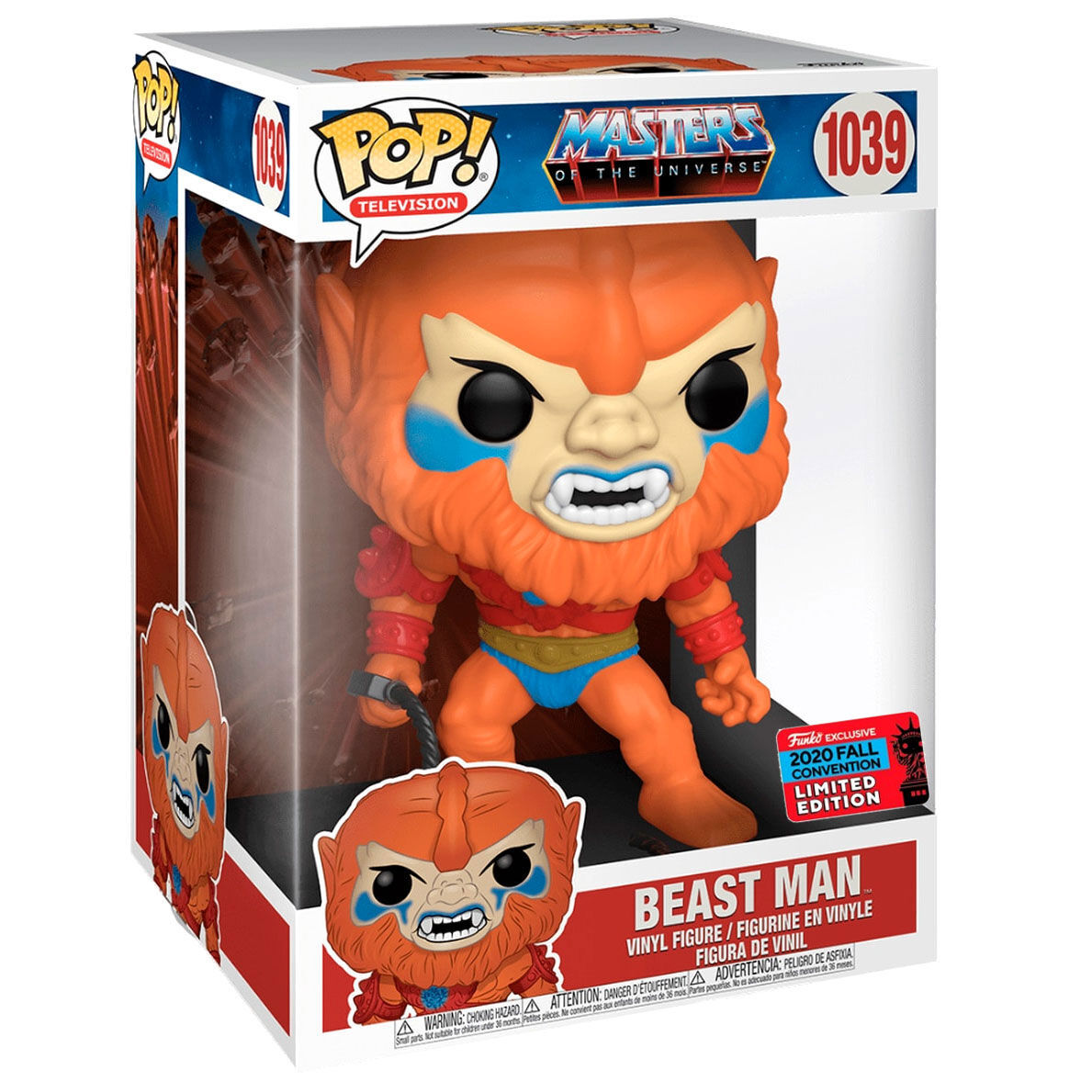 Funko Pop!  Masters of the Universe Beast Man Exclusive 25cm #1039