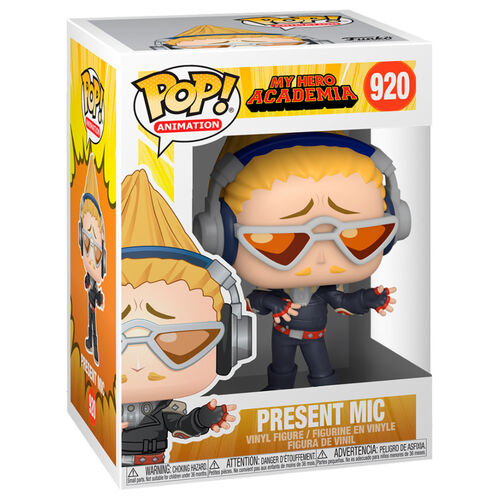 ¡Funko Pop! Micrófono presente My Hero Academia #920