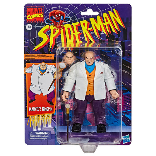 Hasbro Figura Kingpin Spider-Man Vintage Marvel Comics 15cm