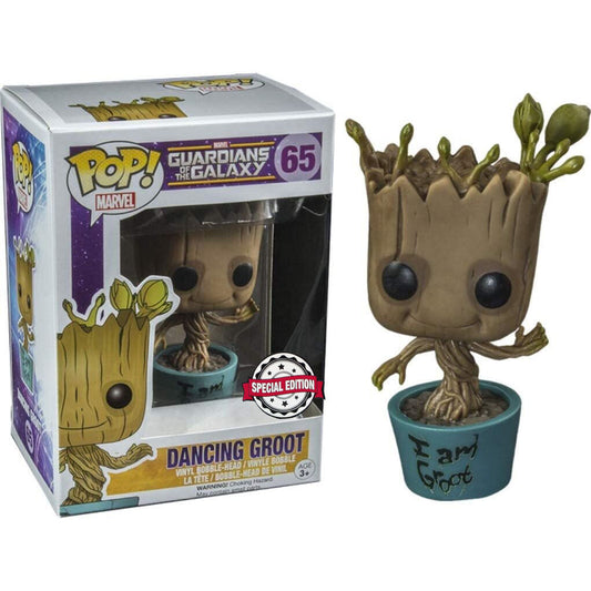 Funko Pop! Marvel Guardians of the Galaxy Dancing Groot Exclusive #65