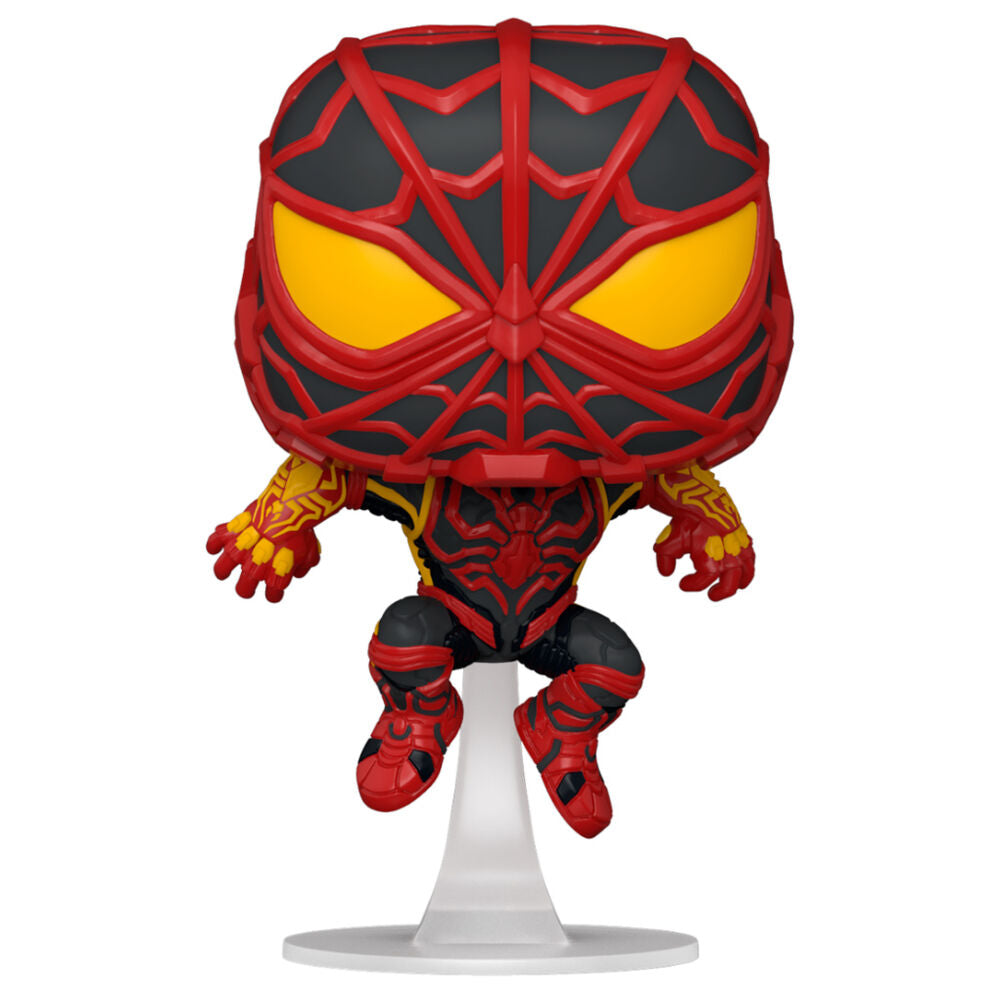 Funko Pop! Marvel Spiderman Miles Morales S.T.R.I.K.E. Suit #766