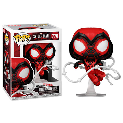 Funko Pop! Games Marvel Spider-Man Miles Morales Crimson Cowl Suit #770