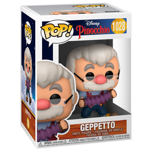 Funko Pop! Disney Pinocchio Geppetto with Accordion #1028