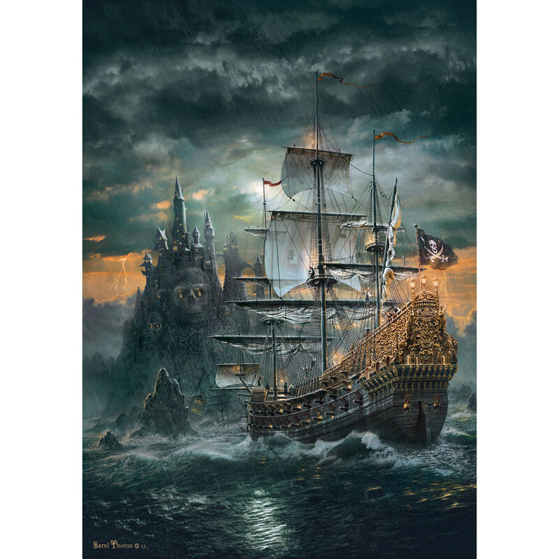 Clementoni Puzzle The Pirate Ship 1500peças