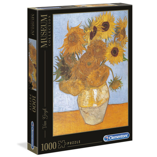 Clementoni PuzzleVan Gogh Sun Flowers Musseum Collection 1000peças