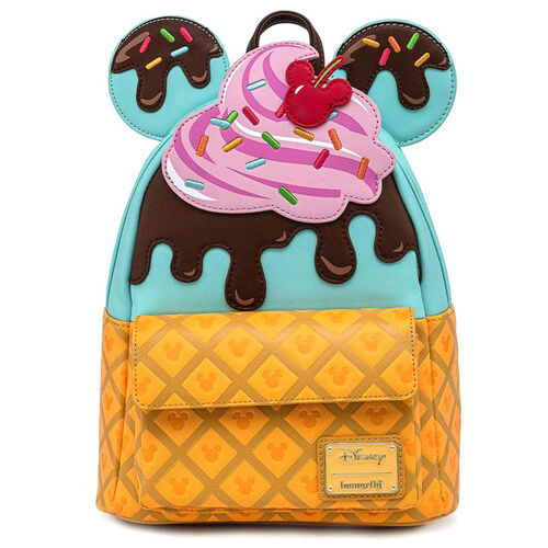 Loungefly Backpack Loungefly Disney Mickey Minnie Ice Cream Backpack
