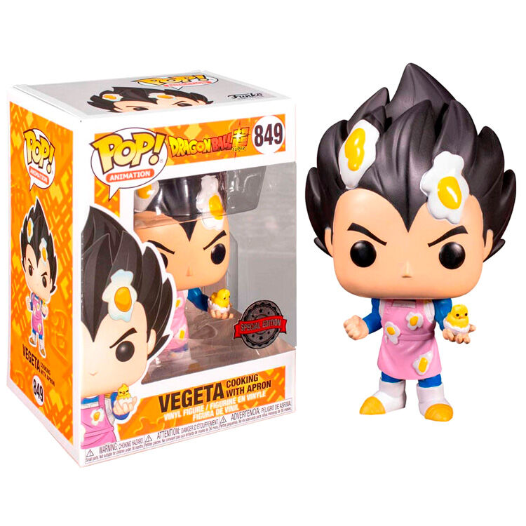 Funko Pop! Dragon Ball Vegeta Cooking with Apron Exclusive #849