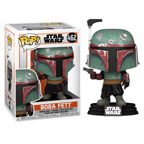 ¡Funko POP! Televisión Star Wars Mandalorian Boba Fett #462