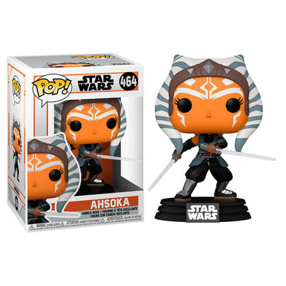 Funko POP! Television Star Wars Mandalorian Ahsoka with Sabers #464