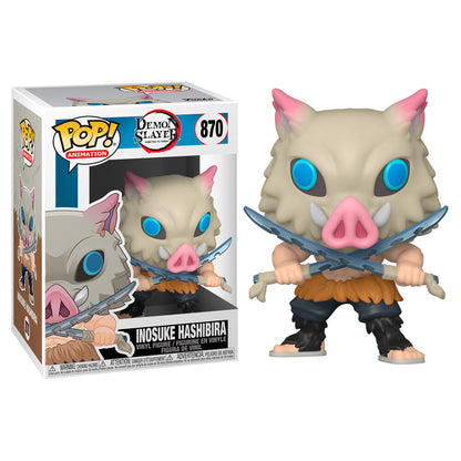 ¡Funko POP! Animación Demon Slayer Inosuke Hashibira #870