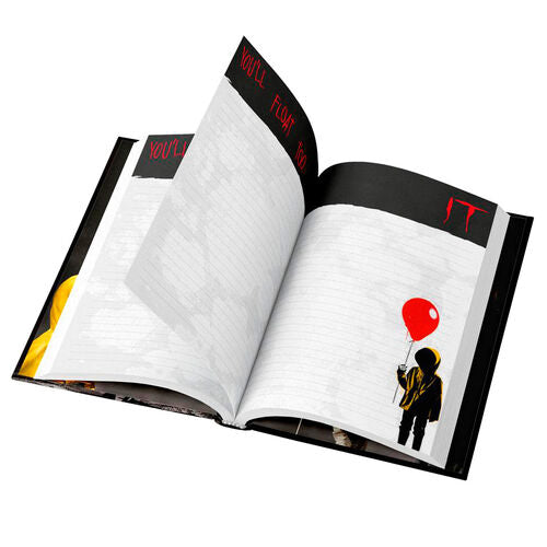 SD Toys Caderno A5 IT Balloon com luz