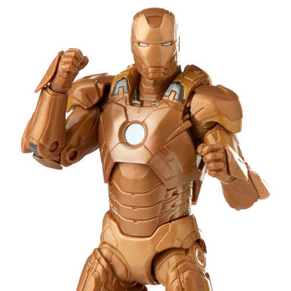 Hasbro Figura Marvel The Infinity Saga Iron Man 3 Happy Hogan and Iron Man Mark XXI set 2 figures 15cm