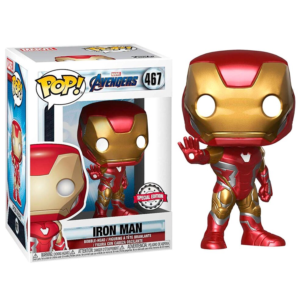 Funko Pop! Marvel Avengers Endgame Iron Man Exclusive #467