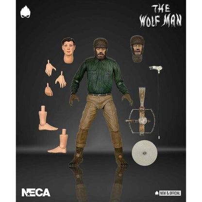 Neca Figura Universal Monsters Wolf Man figure 18cm