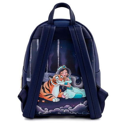 Loungefly Mochila Aladdin Jasmine Castle Disney  26cm