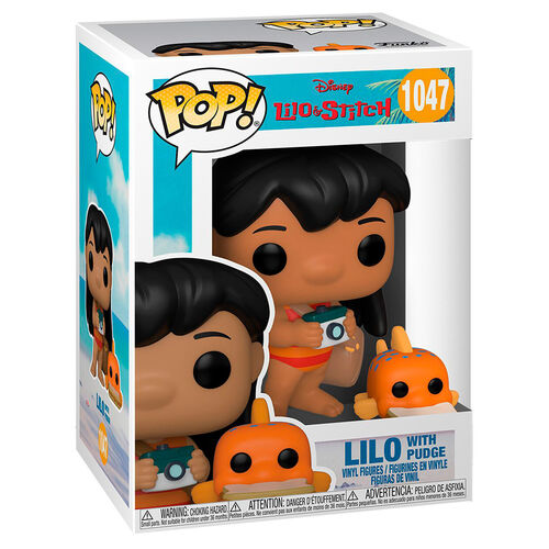 Funko Pop! Disney Lilo and Stitch Lilo with Pudge #1047