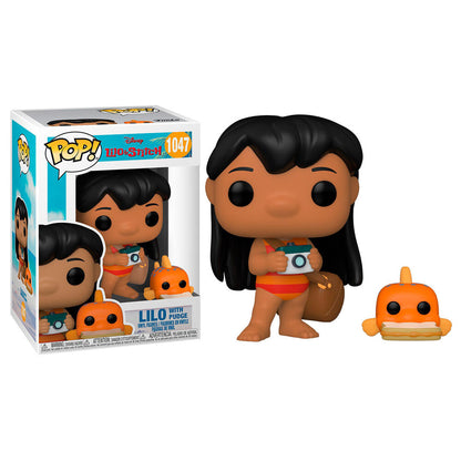 Funko Pop! Disney Lilo and Stitch Lilo with Pudge #1047