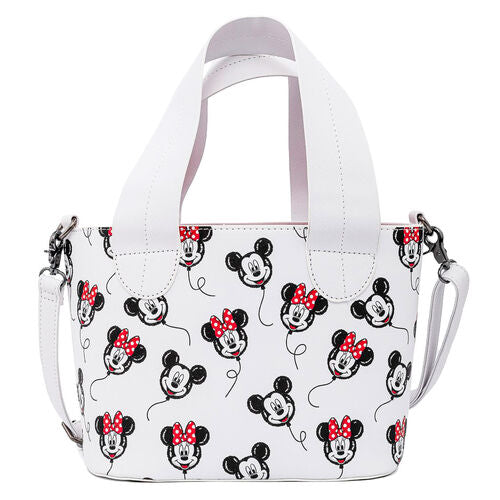 Mala a tiracolo Loungefly Disney Mickey Minnie Mouse Balloons crossbody bag