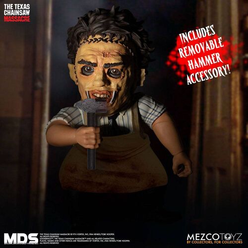 Mezco Toyz Figura The Texas Chainsaw Massacre MDS Leatherface 1974 figure 15cm