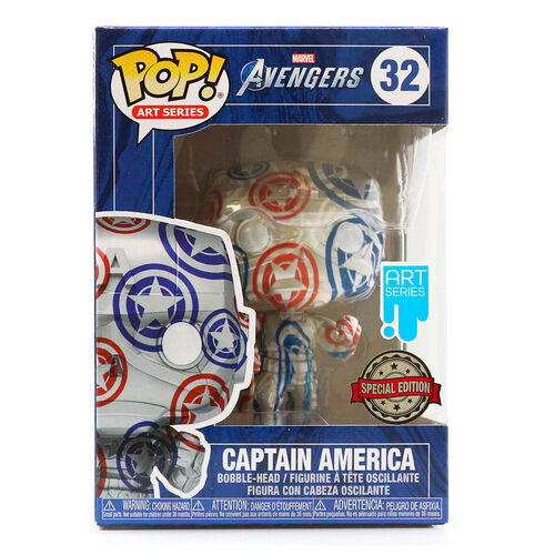 Funko Pop! Marvel Patriotic Age Captain America Exclusive #32