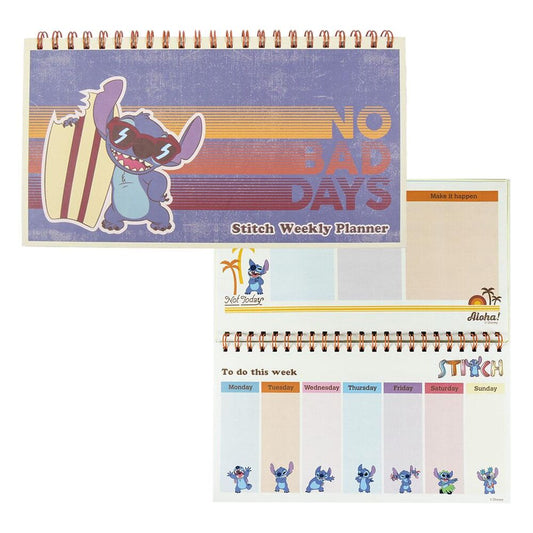 Cerdá Planificador Semanal Stitch Disney