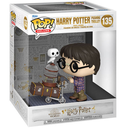 Funko POP! Movies Harry Potter Anniversary Harry Pushing Trolley #135