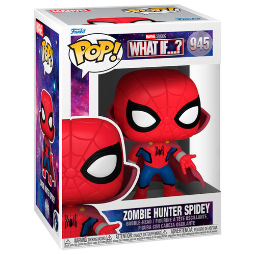 Funko POP! Marvel Studios What If...? Zombie Hunter Spidey #945