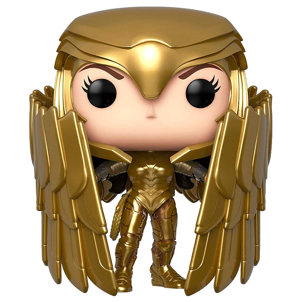 Funko Pop! DC Wonder Woman 84 Wonder Woman Gold Shield Metallic Exclusive #329