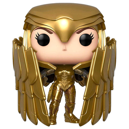 Funko Pop! DC Wonder Woman 84 Wonder Woman Gold Shield Metallic Exclusive #329