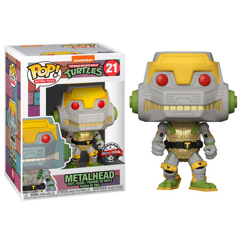 Funko POP! Movie Teenage Mutant Ninja Turtles Metalhead Exclusive #21