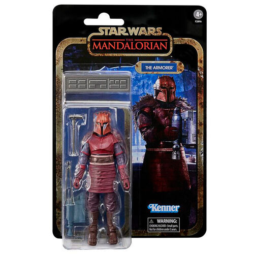 Figura vintage de 15 cm del armero de The Mandalorian de Star Wars de Hasbro