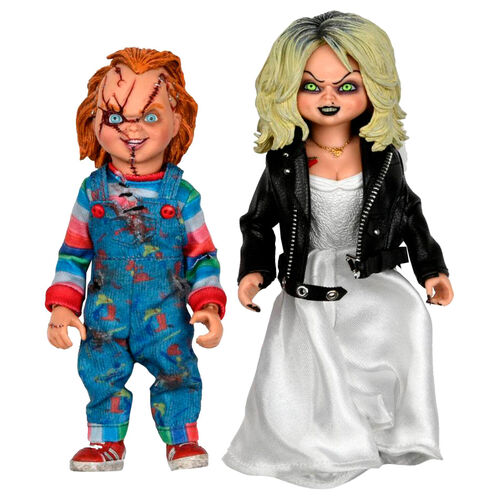 Neca Figura Bride of Chucky - Chucky and Tiffany Clothed pack 2 figures 14cm