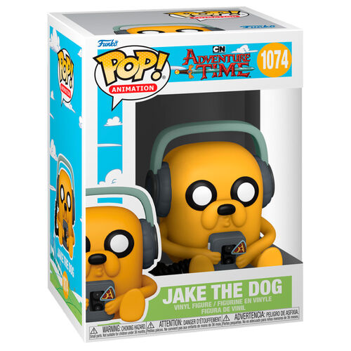 Funko Pop! Adventure Time Jake with Player #1074