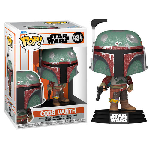 Funko POP! Television Star Wars Mandalorian Marshal Cobb Vanth #484