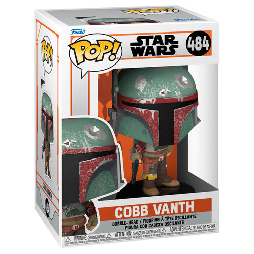 Funko POP! Television Star Wars Mandalorian Marshal Cobb Vanth #484