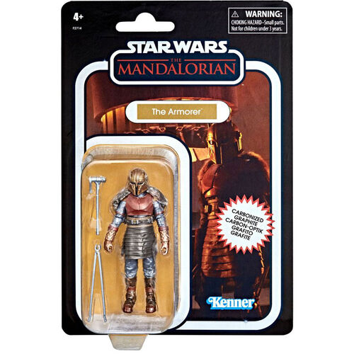 Figura Hasbro Star Wars El Armero 10cm Colección Vintage Carbonizada