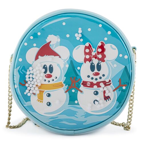 Mala Loungefly Disney Snowman Mickey Minnie bag