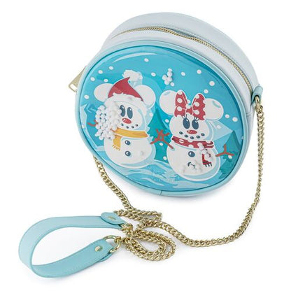 Mala Loungefly Disney Snowman Mickey Minnie bag