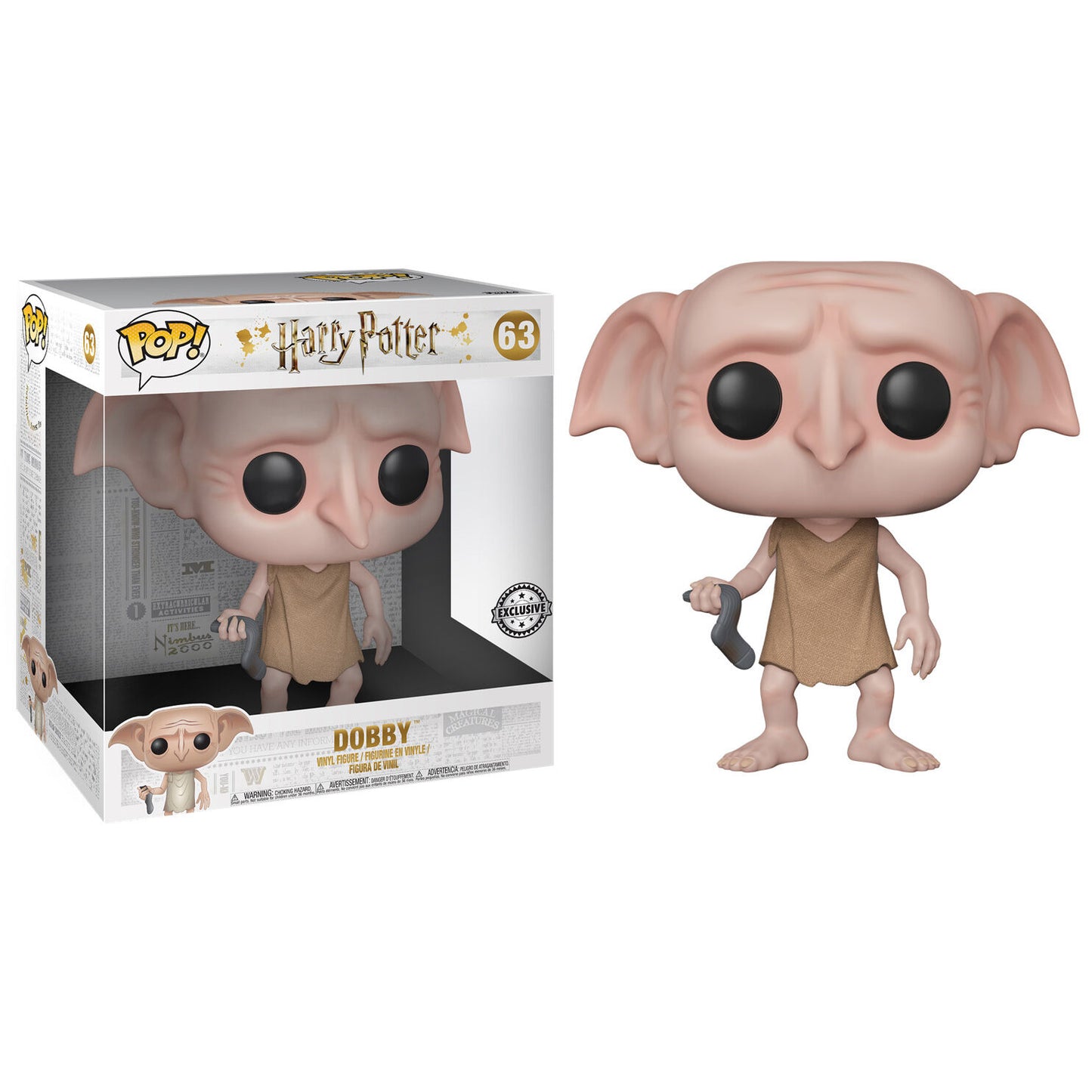 Funko POP! Movies Harry Potter Dobby Exclusive 23cm #63