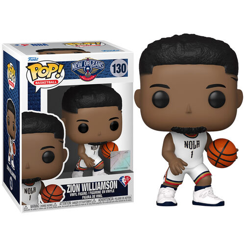 Funko POP! NBA Pelicans Zion Williamson City Edition 2021 #130