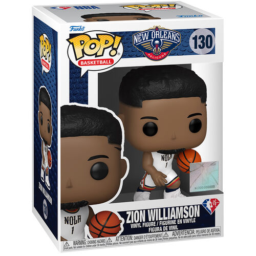 Funko POP! NBA Pelicans Zion Williamson City Edition 2021 #130