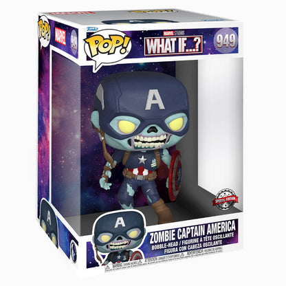 Funko POP! Marvel What If Zombie Captain America Exclusive 25cm #949