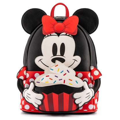 Loungefly Mochila Cupcake Minnie Mouse Disney  26cm