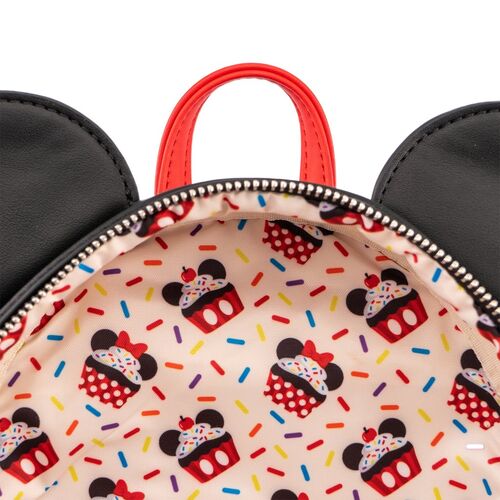Loungefly Mochila Cupcake Minnie Mouse Disney  26cm