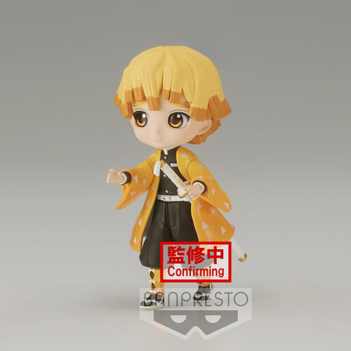 Banpresto Figura Demon Slayer Kimetsu No Yaiba Zenitsu Agatsuma Q posket petit 7cm