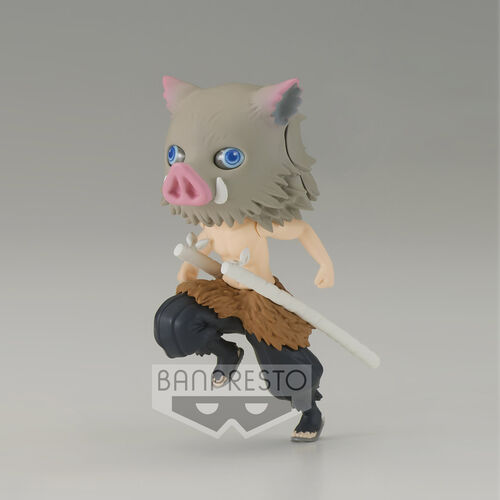 Banpresto Figura Demon Slayer Kimetsu No Yaiba Inosuke Hashibira Q posket petit 7cm