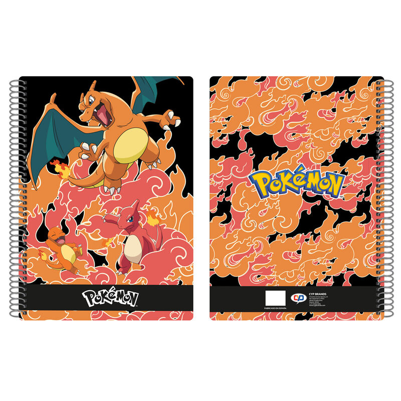 CYP Brands Caderno Pokemon Charmander Evolution A4 notebook