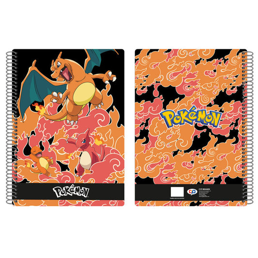 CYP Brands Caderno Pokemon Charmander Evolution A4 notebook